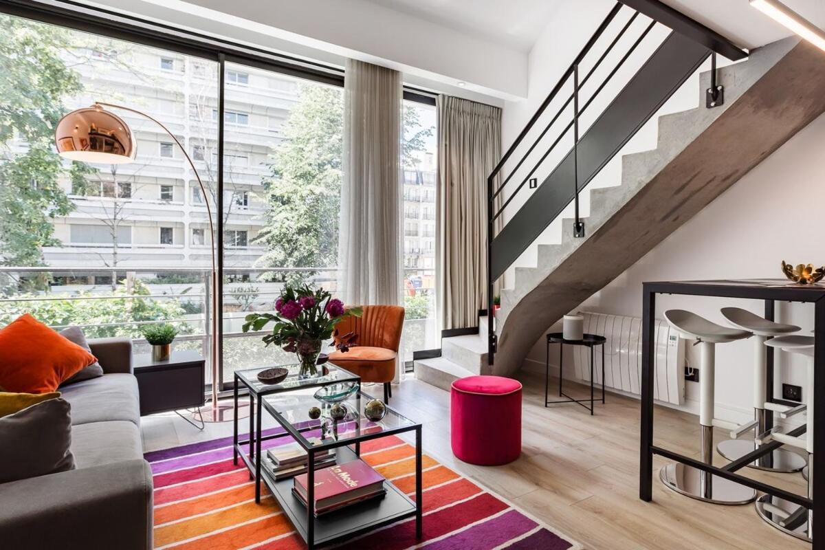 Appartamento B4 Loft Duplex 175Blo-Paris Convention Esterno foto